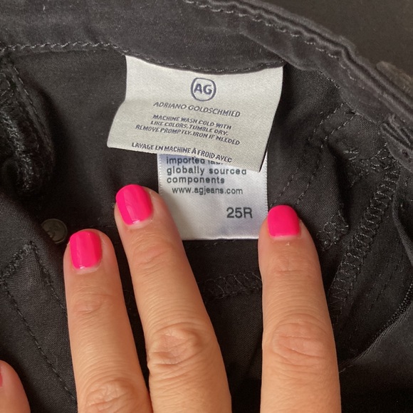 AG Adriano Goldschmied Legging Ankle Super Black 25 - perfect condition! - Picture 4 of 4